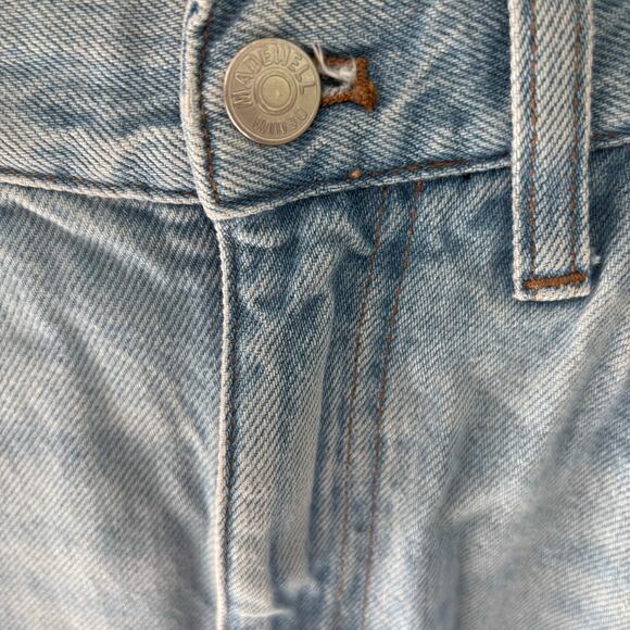 Madewell Superwide-Leg Jeans Light Wash Relaxed Size 27 - Picture 4 of 7